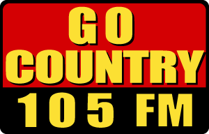 Go Country 105 Radio Station Logo